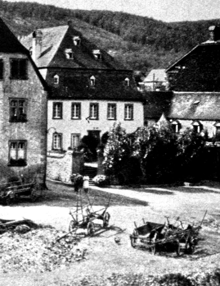 The Prüm family house on the Uferallee in Wehlen